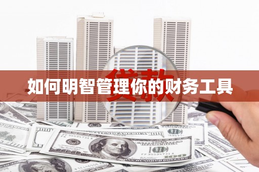 新津如何明智管理你的财务工具