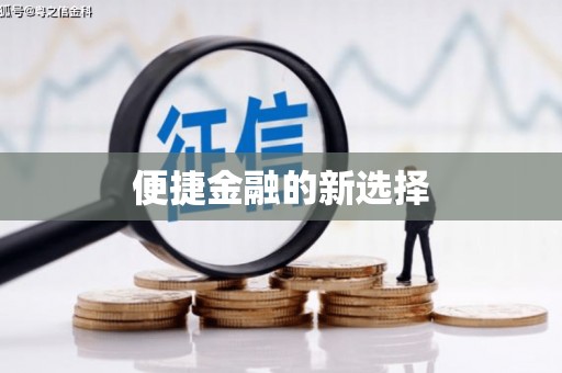 新津便捷金融的新选择