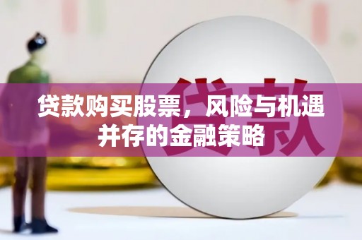 新津贷款购买股票，风险与机遇并存的金融策略