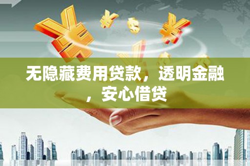 新津无隐藏费用贷款，透明金融，安心借贷