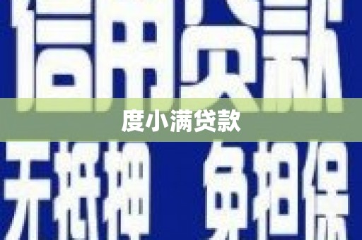 新津度小满贷款