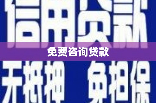 新津免费咨询贷款
