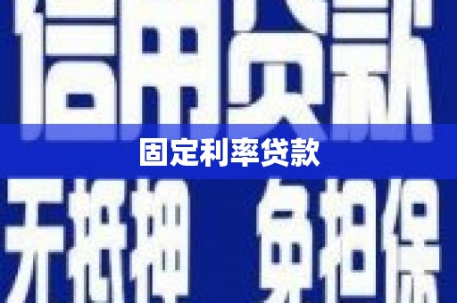 新津固定利率贷款