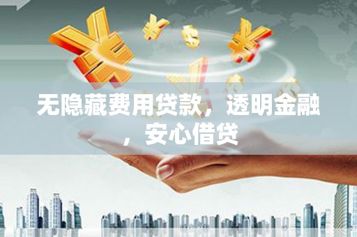 新津无隐藏费用贷款，透明金融，安心借贷
