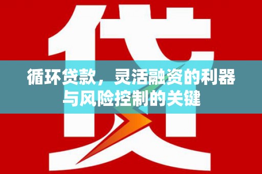 新津循环贷款，灵活融资的利器与风险控制的关键