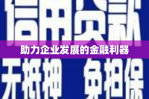 新津助力企业发展的金融利器