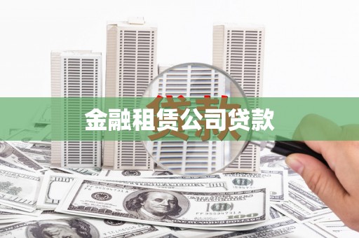 新津金融租赁公司贷款