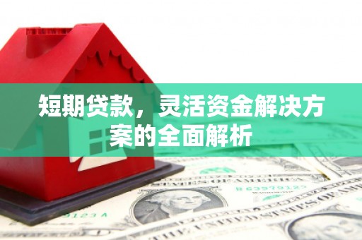 新津短期贷款，灵活资金解决方案的全面解析