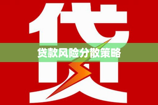 新津贷款风险分散策略