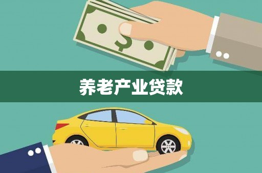 新津养老产业贷款