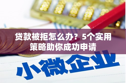 新津贷款被拒怎么办？5个实用策略助你成功申请