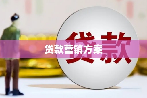 新津贷款营销方案